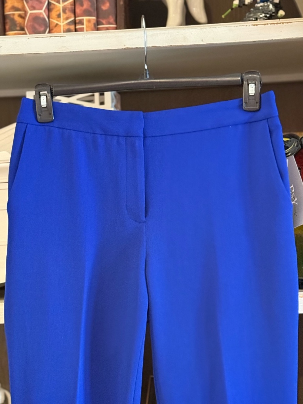Preston & york classic blue corey crepe pants sz 6 - Picture 5 of 6